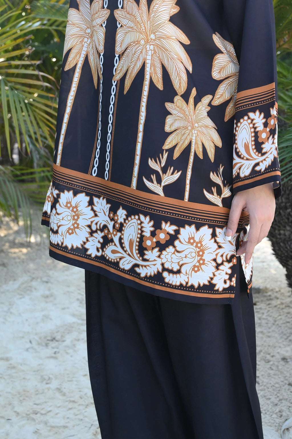 Plam Digital Print Co-Ord Set Premium Collection