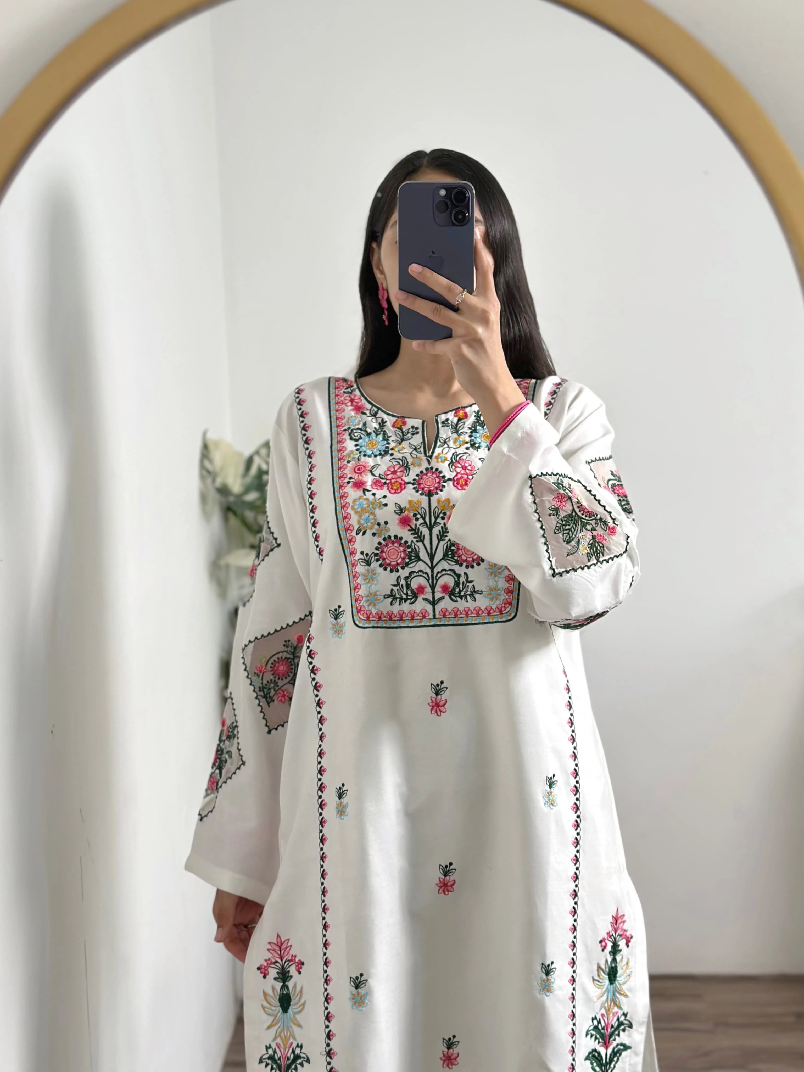 Violet Embroidery 2PC Premium Lawn Cotton Collection