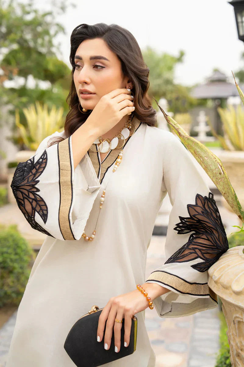 Almond Embroidered 2PC Premium Summer Collection