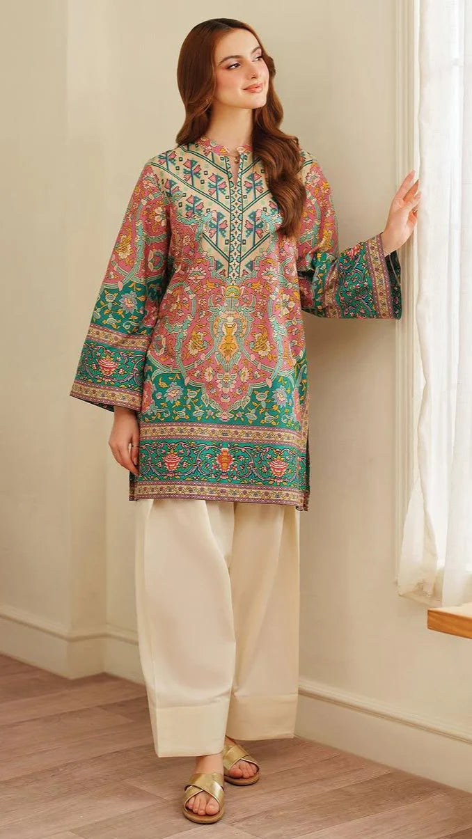 Mishal Digital Farshi Shalwar Co-Ord Set Premium