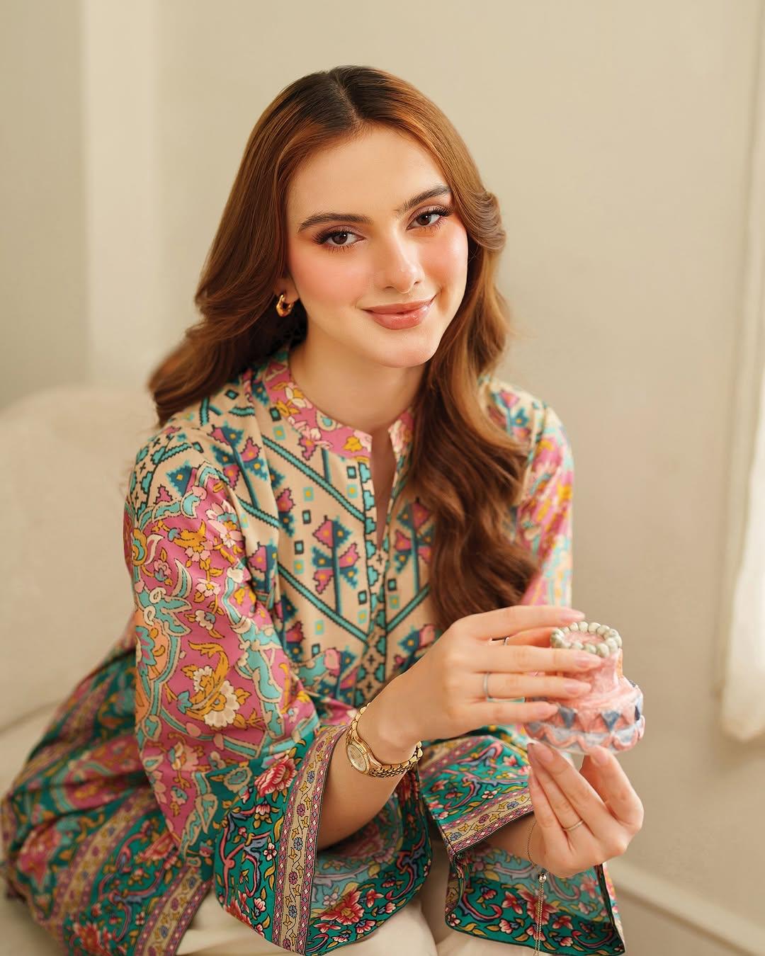 Mishal Digital Farshi Shalwar Co-Ord Set Premium