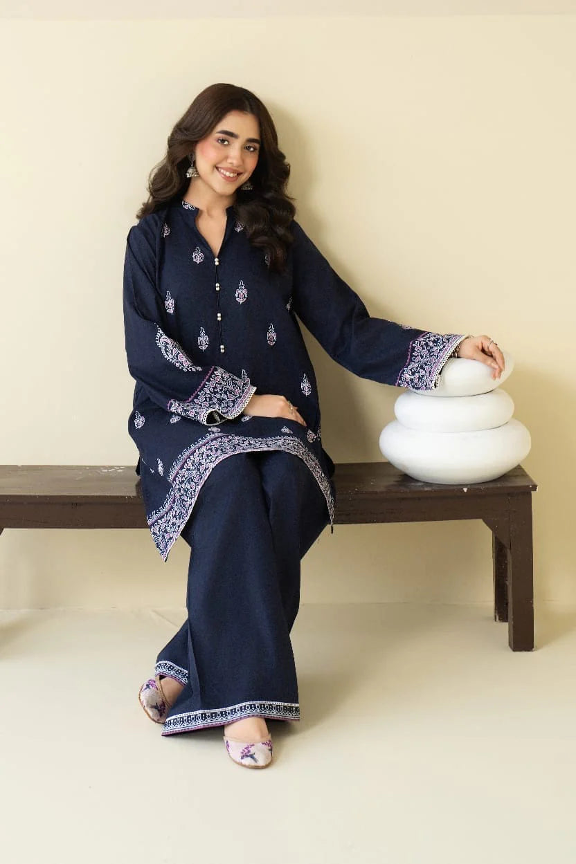 Nida Embroidered Co-Ord Set Premium Collection