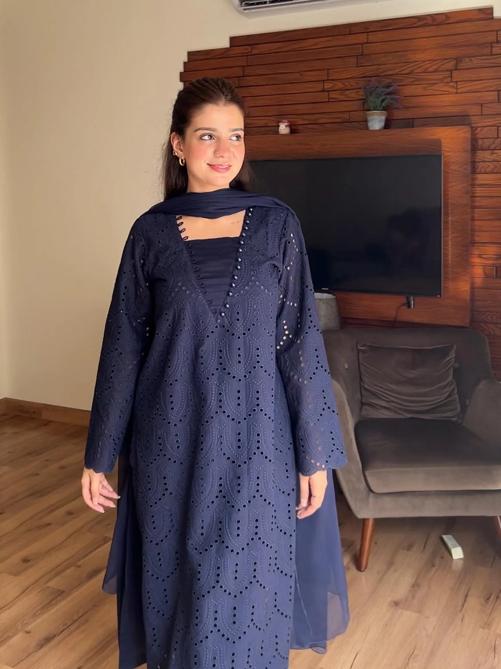 Chicken Kari Embroidered 3PC Luxury Collection