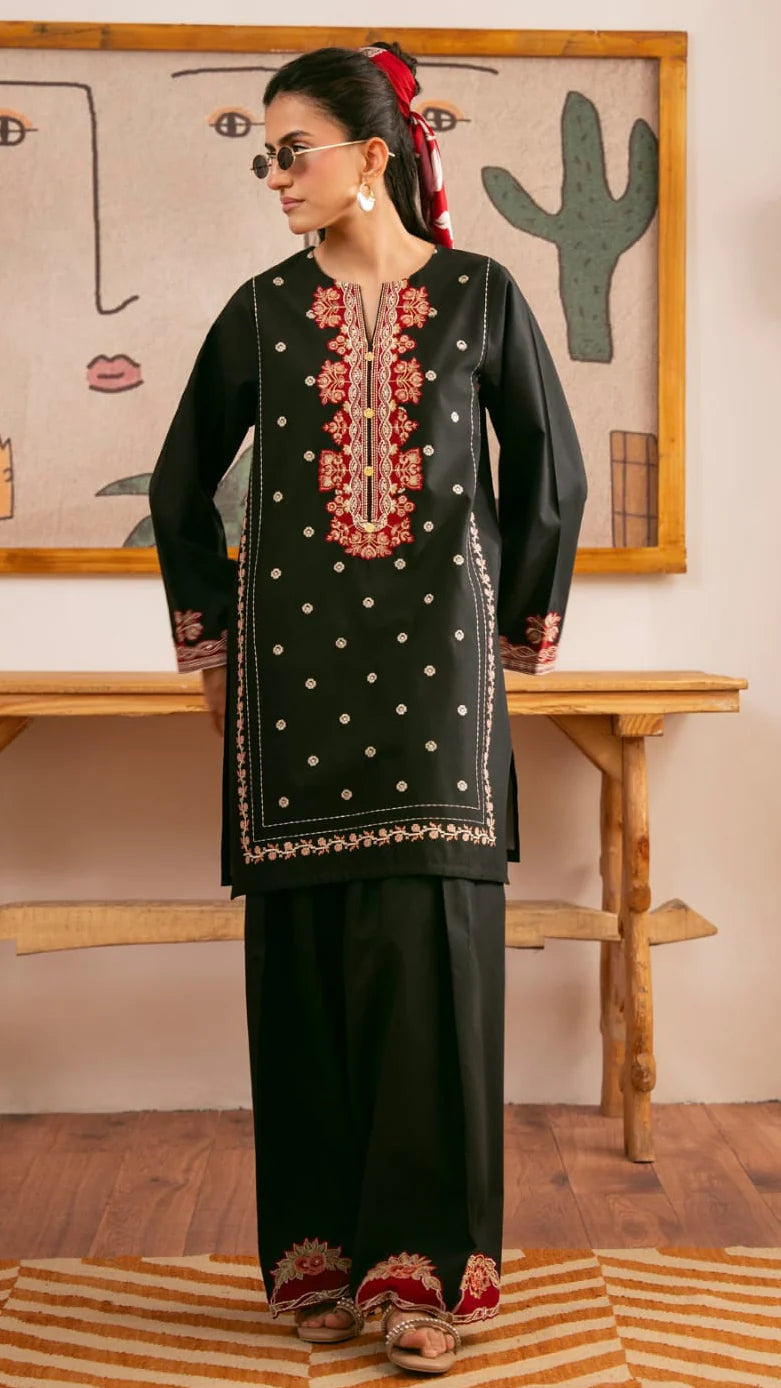 Shadow Embroidered 2PC Lawn Set