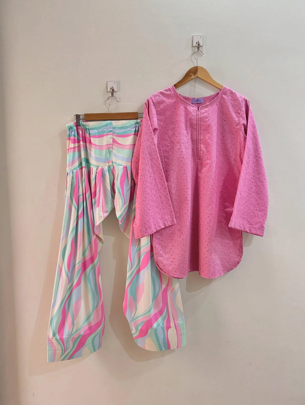 Blush Chicken Kari Farshi Shalwar 2PC Luxury Collection