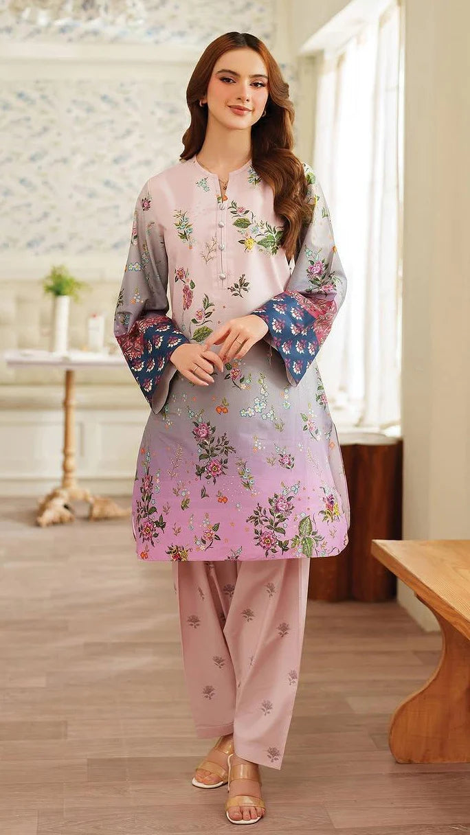 Forest Digital Print Set – Luxury Mid Season Silky Fabric