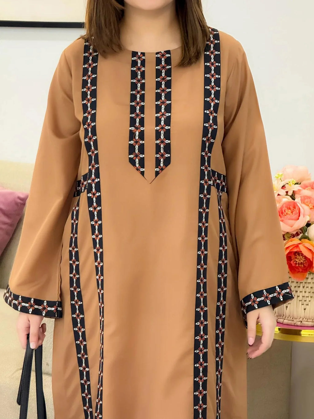 Zainab Emb Airline Style 2PC Premium Arabic Lawn