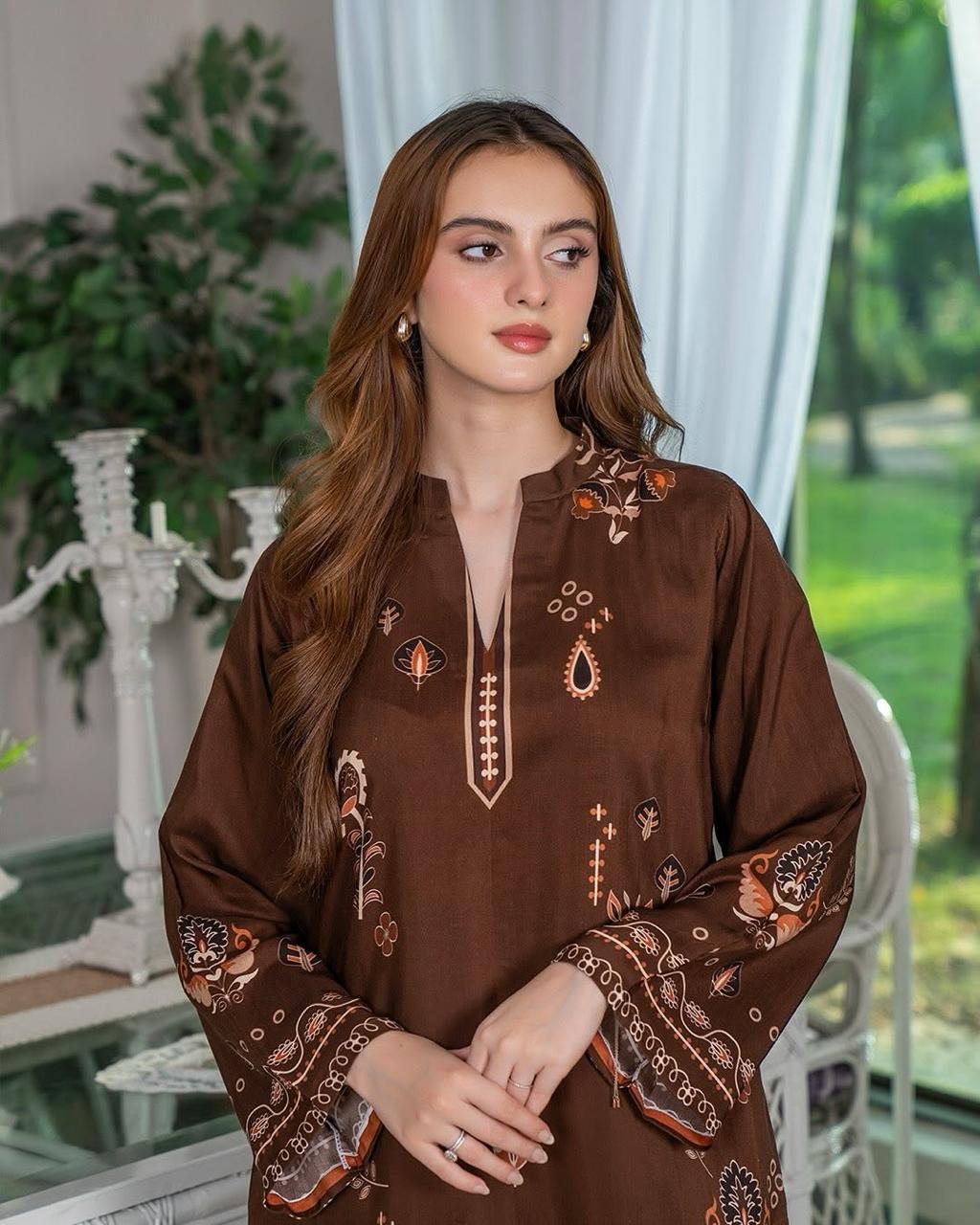 Digital Fairy Co-Ord 2PC Lawn Set