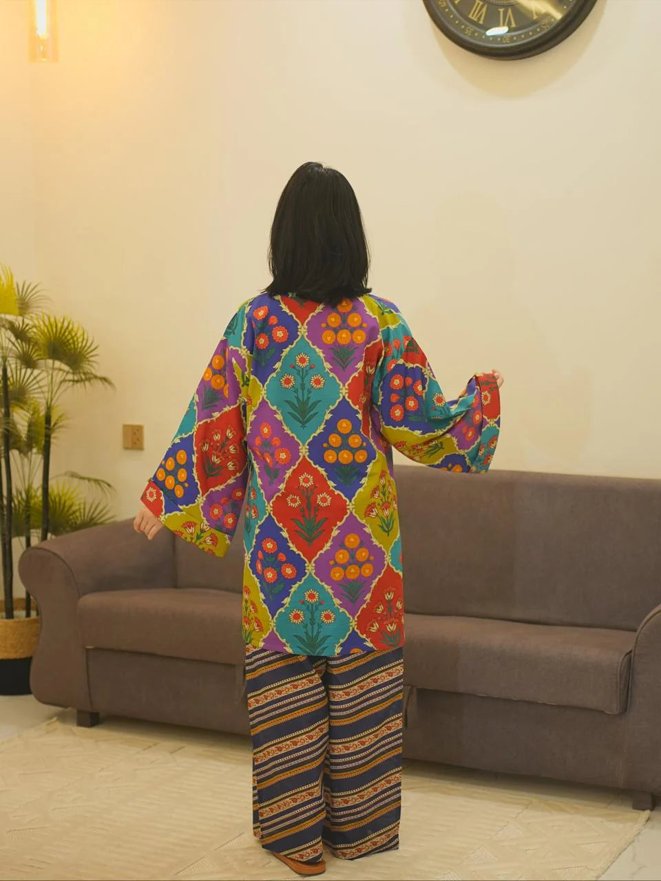 Khaddar Ameera Digital Co-Ord Set Premium Khaddar Collection