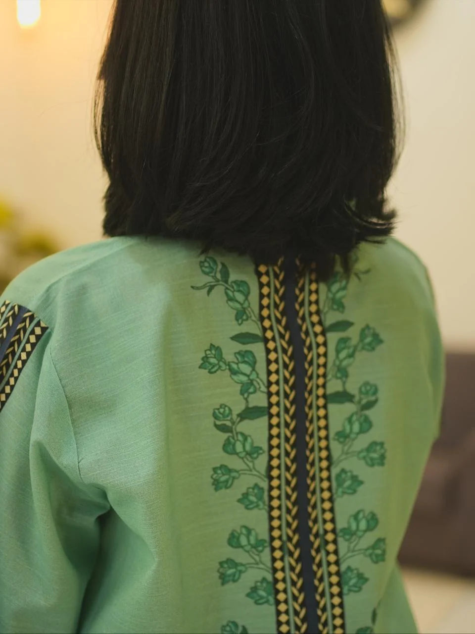 Khaddar Rameen Digital Co-Ord Set Premium Khaddar Collection