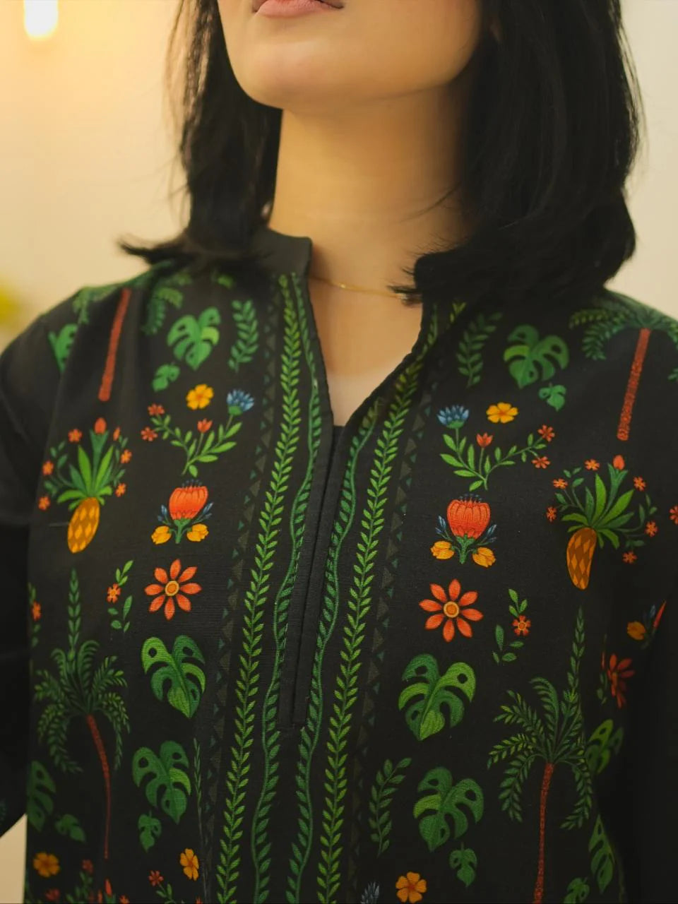 Khaddar Zohra Digital Co-Ord Set Premium Khaddar Collection