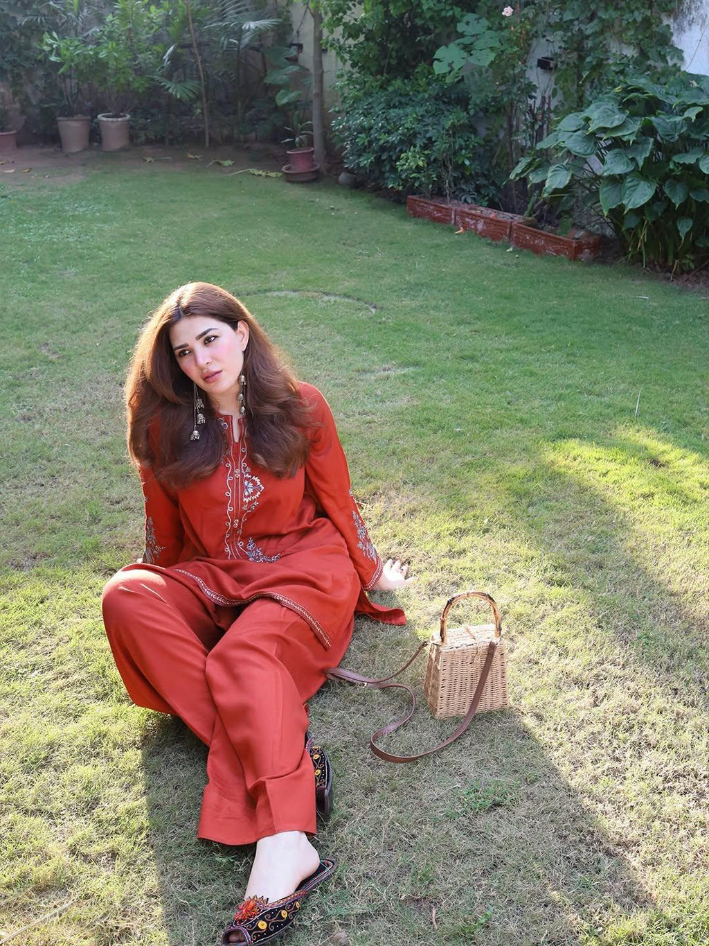 Khaddar Embroidered Co-Ord Set Premium Summer Collection