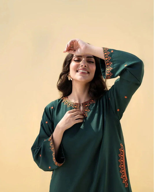 Grace Embroidery Premium Linen Set