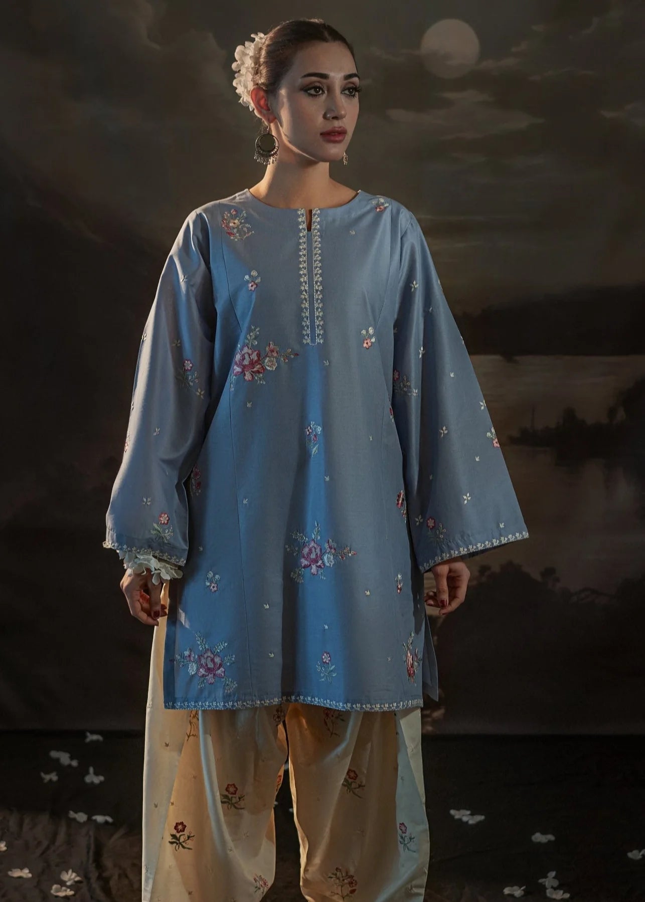 Fiza Embroidered 2PC Premium Summer Collection
