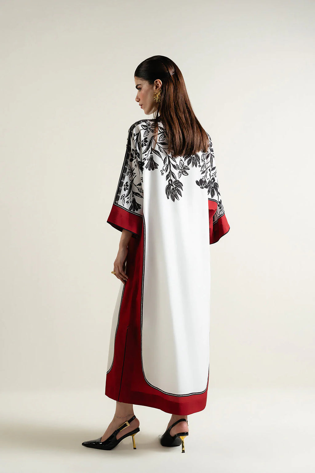 Nora Digital Kaftaan Style 3PC Premium Lawn
