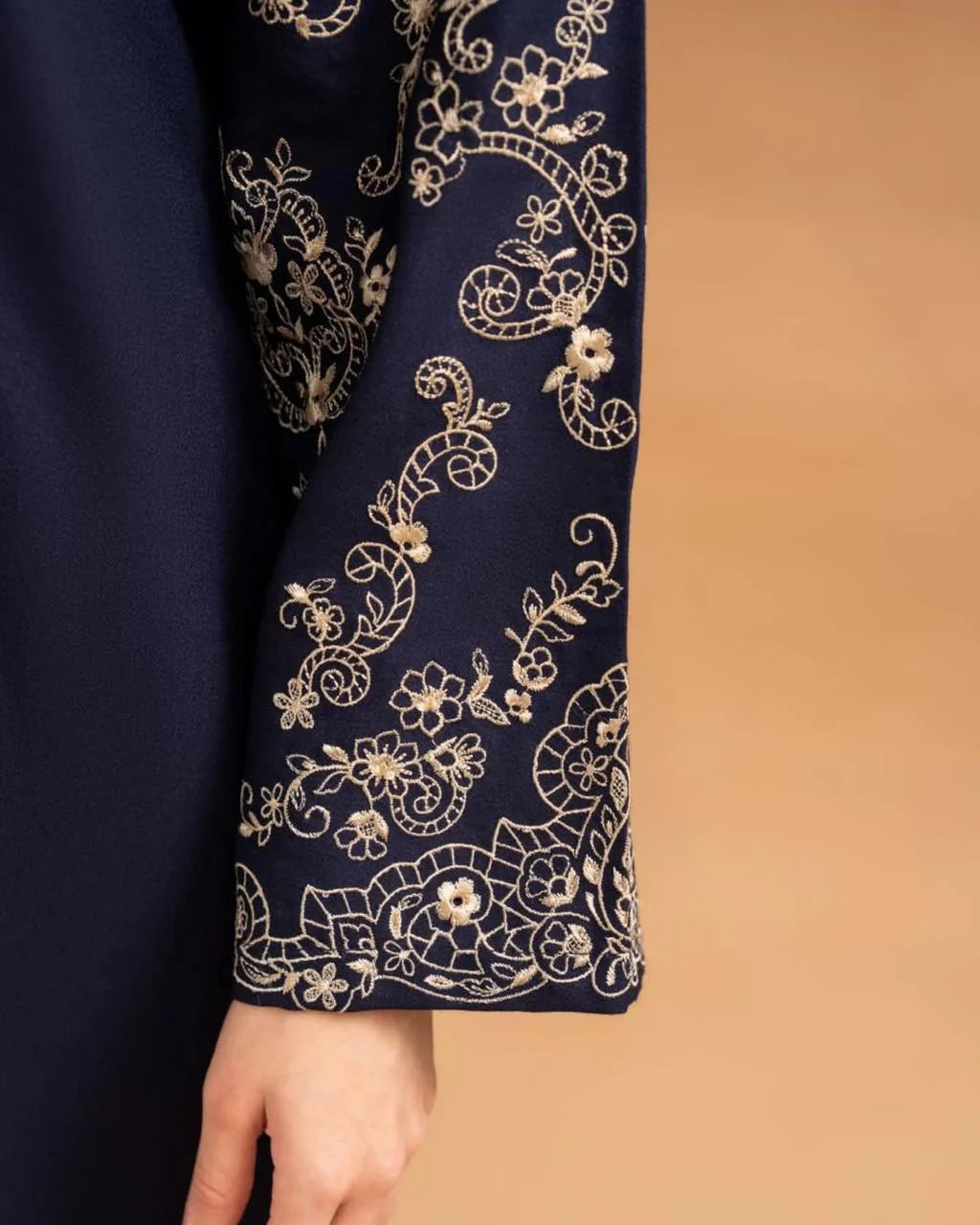 Blue Topz Embroidered 2PC Premium Linen Collection