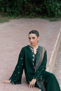 Ziva Green Co-Ord Set Premium Mid Season Linen