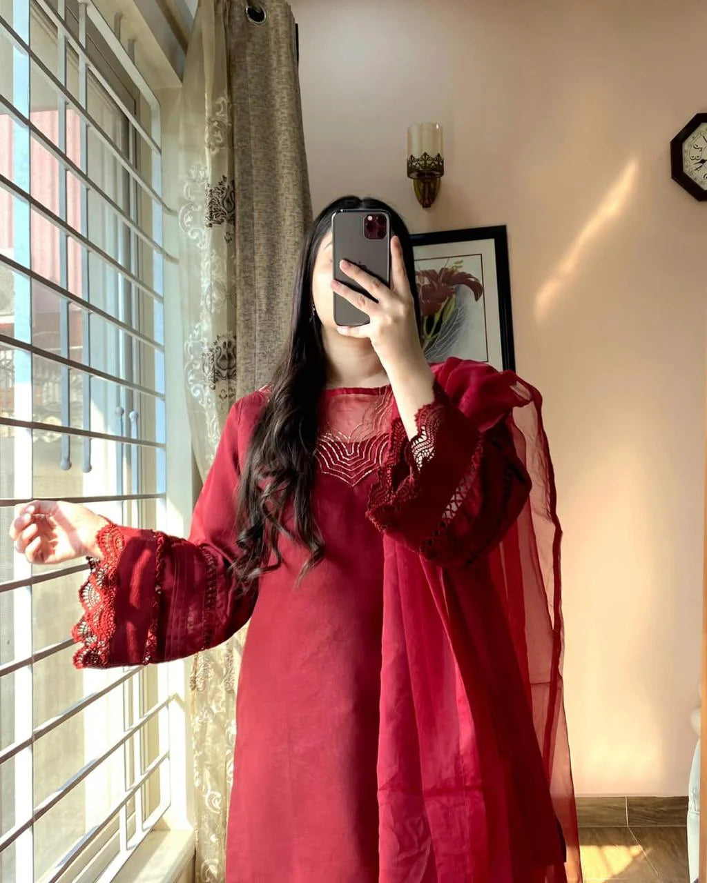 Mahnoor Silk Farshi Set 3PC Premium Collection