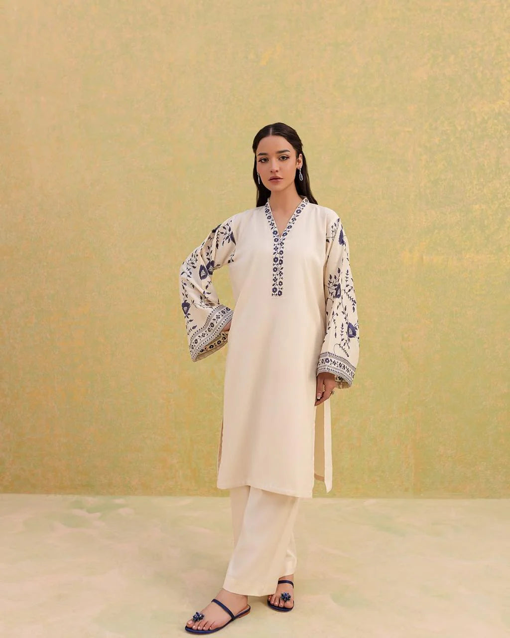 BluePret Embroidered 2PC Premium Summer Collection