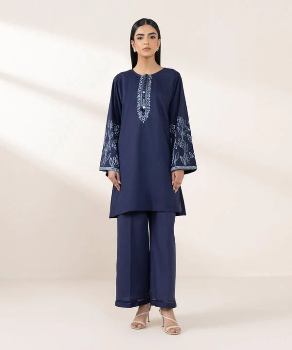 Frah Embroidered 2PC Lawn Set
