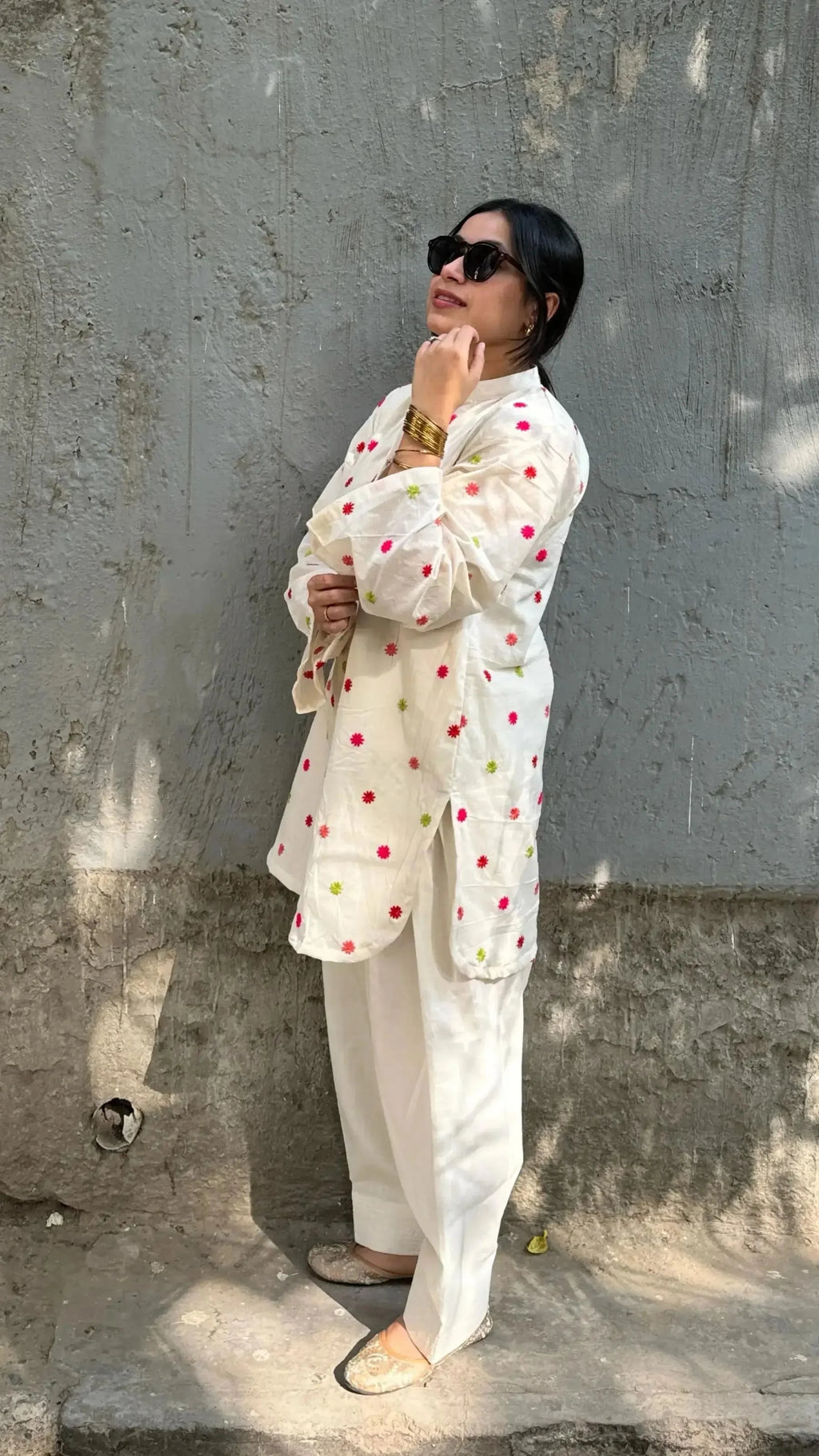 Heer Embroidered Farshi Shalwar 2PC Lawn Set