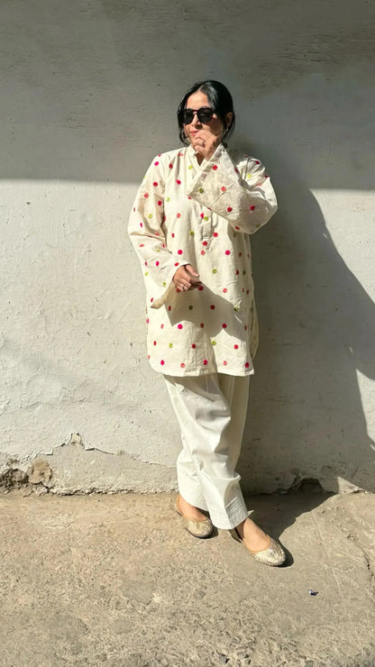 Heer Embroidered Farshi Shalwar 2PC Lawn Set