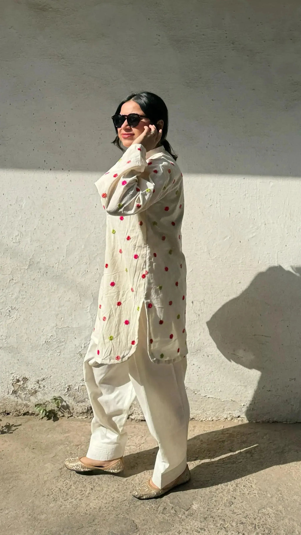 Heer Embroidered Farshi Shalwar 2PC Lawn Set