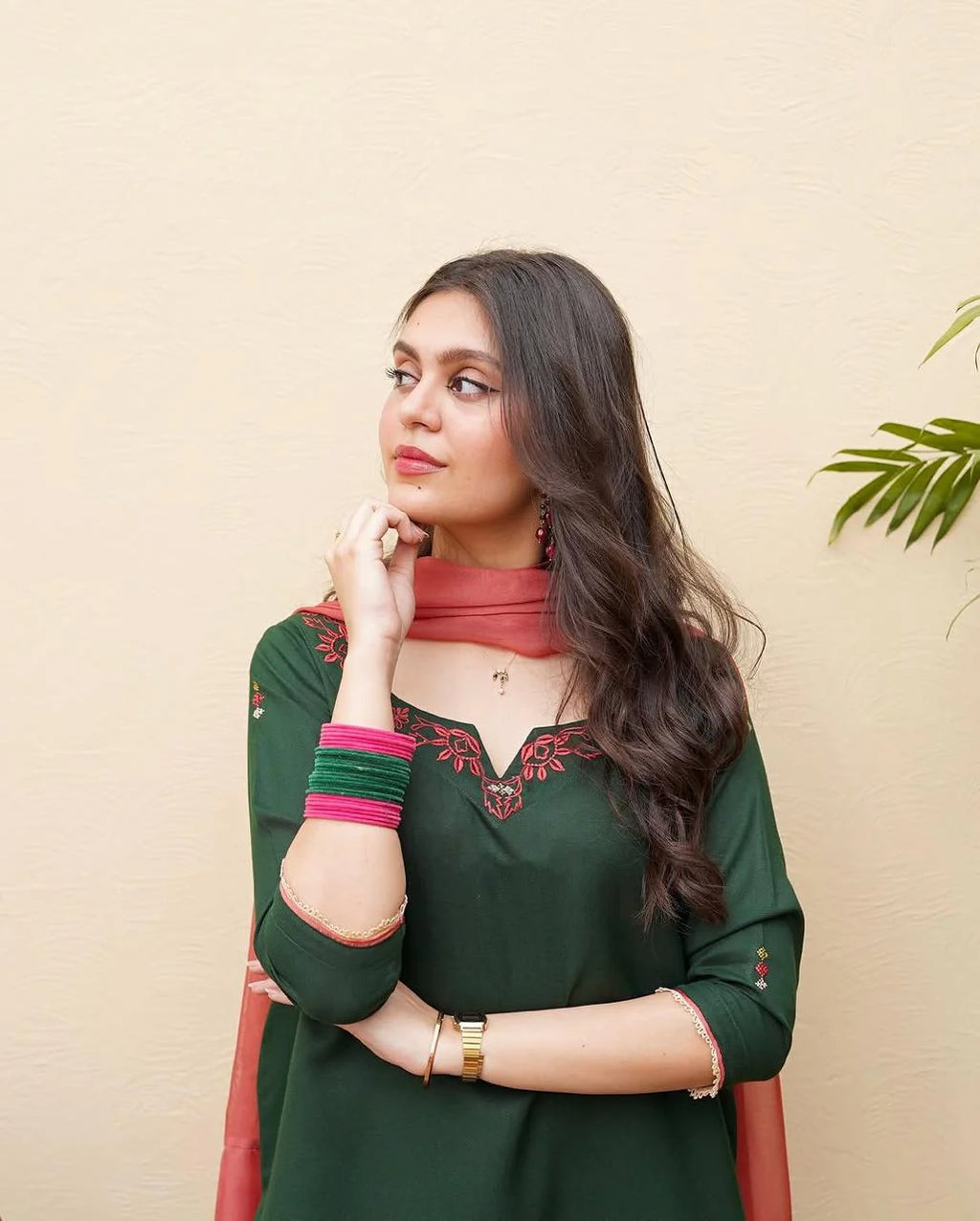 Hasena Fully Embroidered Farshi Shalwar 2PC Premium Summer Set