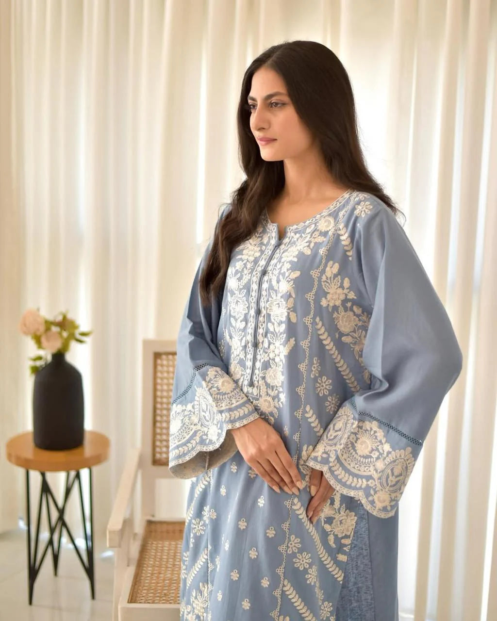 Sanober Embroidered 3PC Premium Lawn