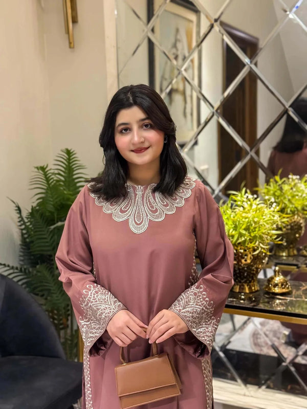 Minal Embroidered Co-Ord 2PC Winter Set