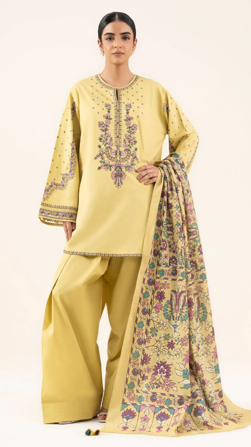 Ayel Khaddar Embroidered 3PC Luxury Winter Collection