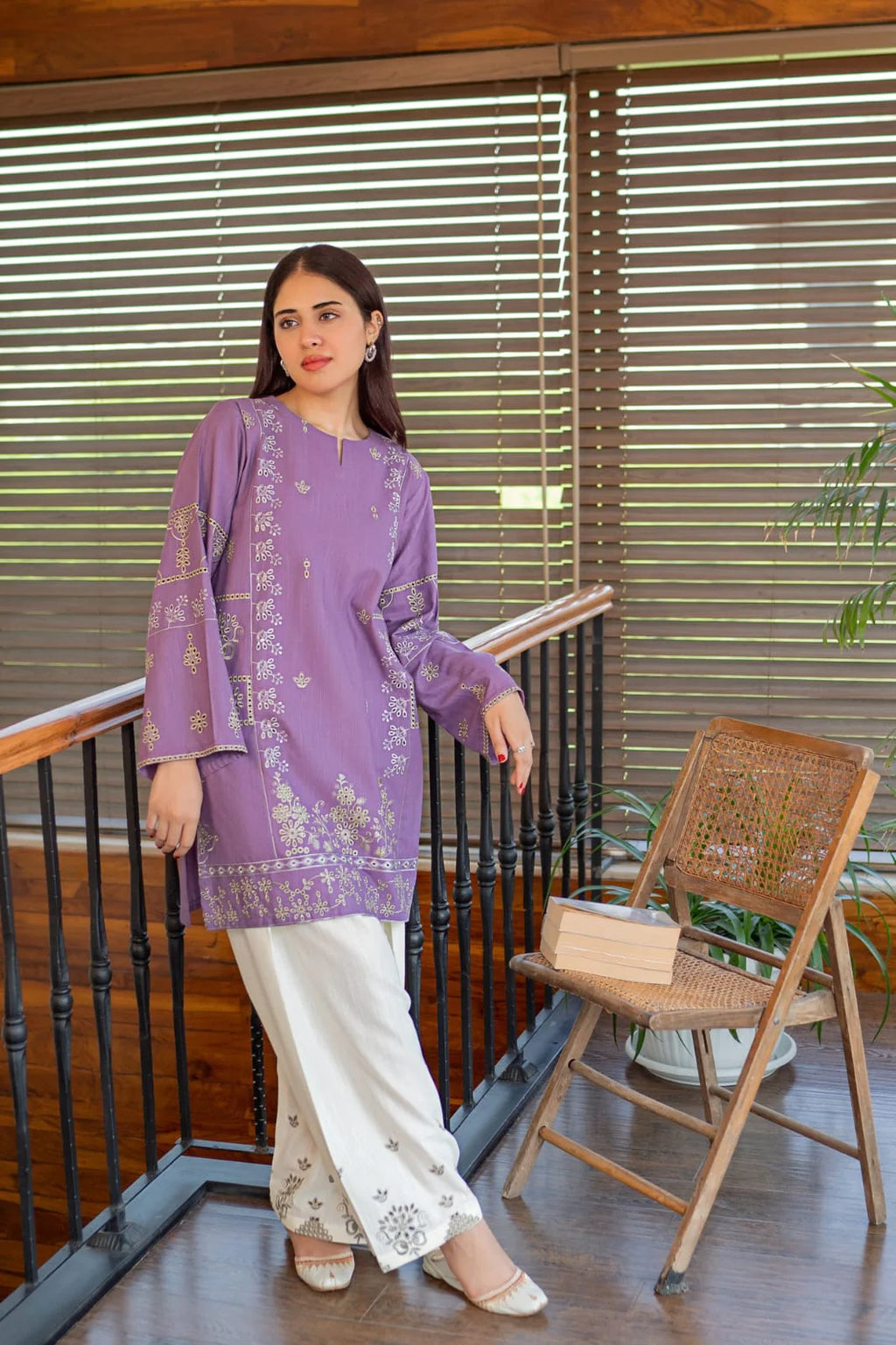 Urge Khaddar Embroidered Set Premium Winter Collection