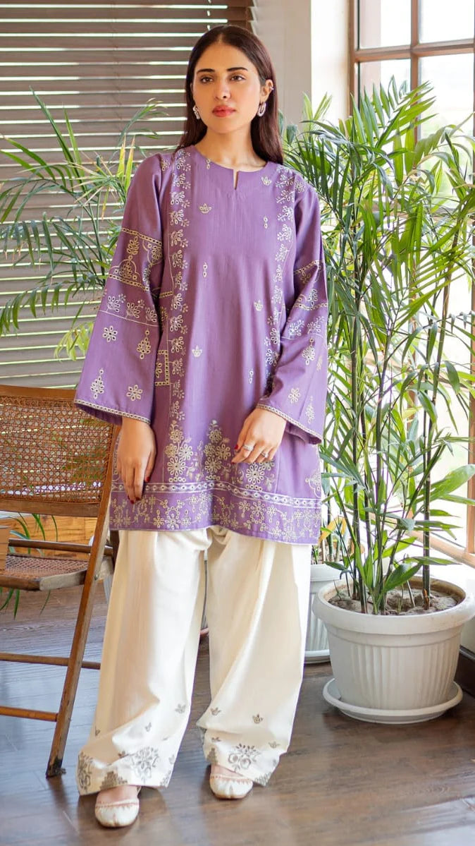 Urge Khaddar Embroidered Set Premium Winter Collection