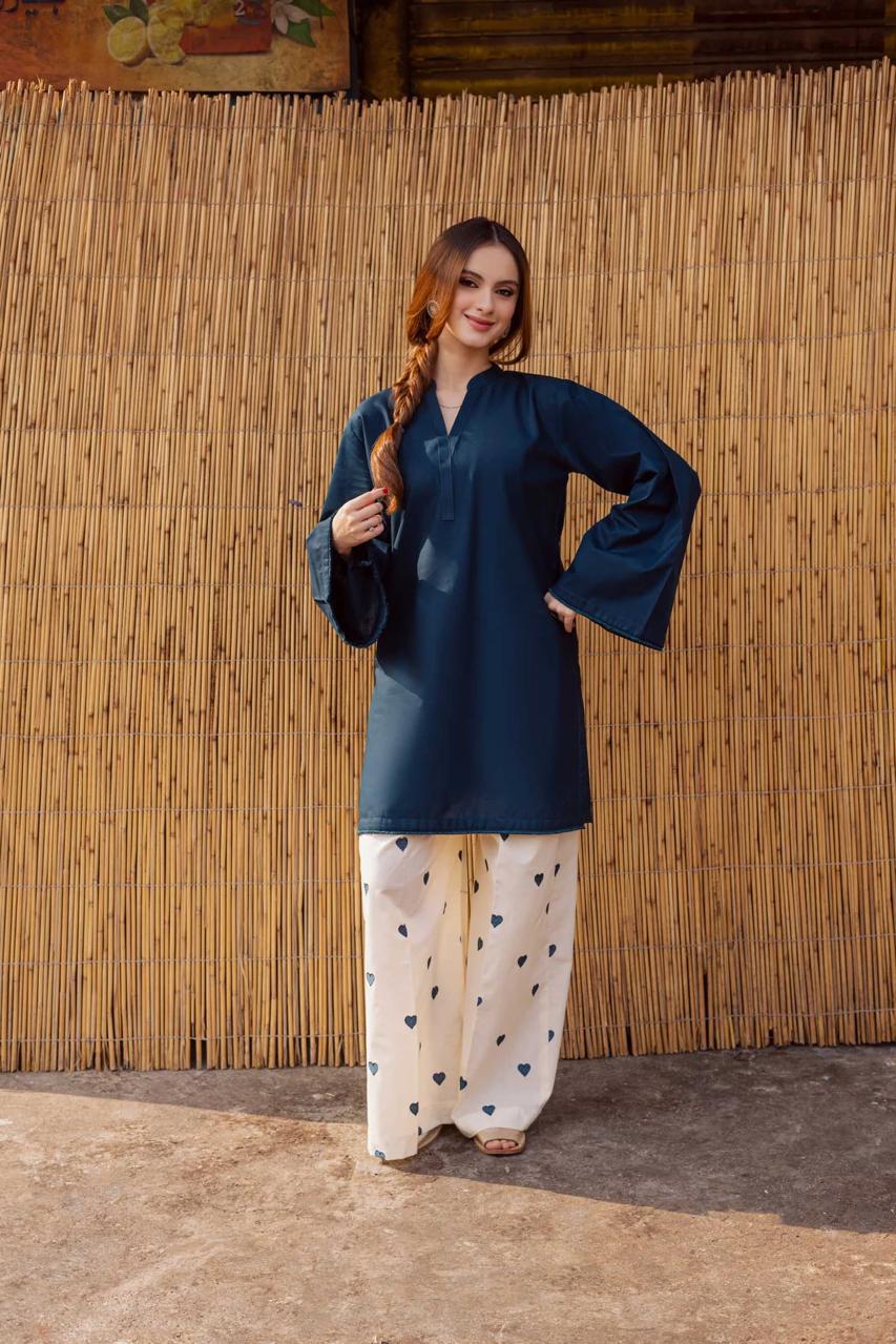 Zinc Pocket Dhanak Embroidered 2PC Winter Set
