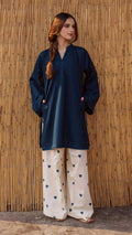 Zinc Pocket Dhanak Embroidered 2PC Winter Set