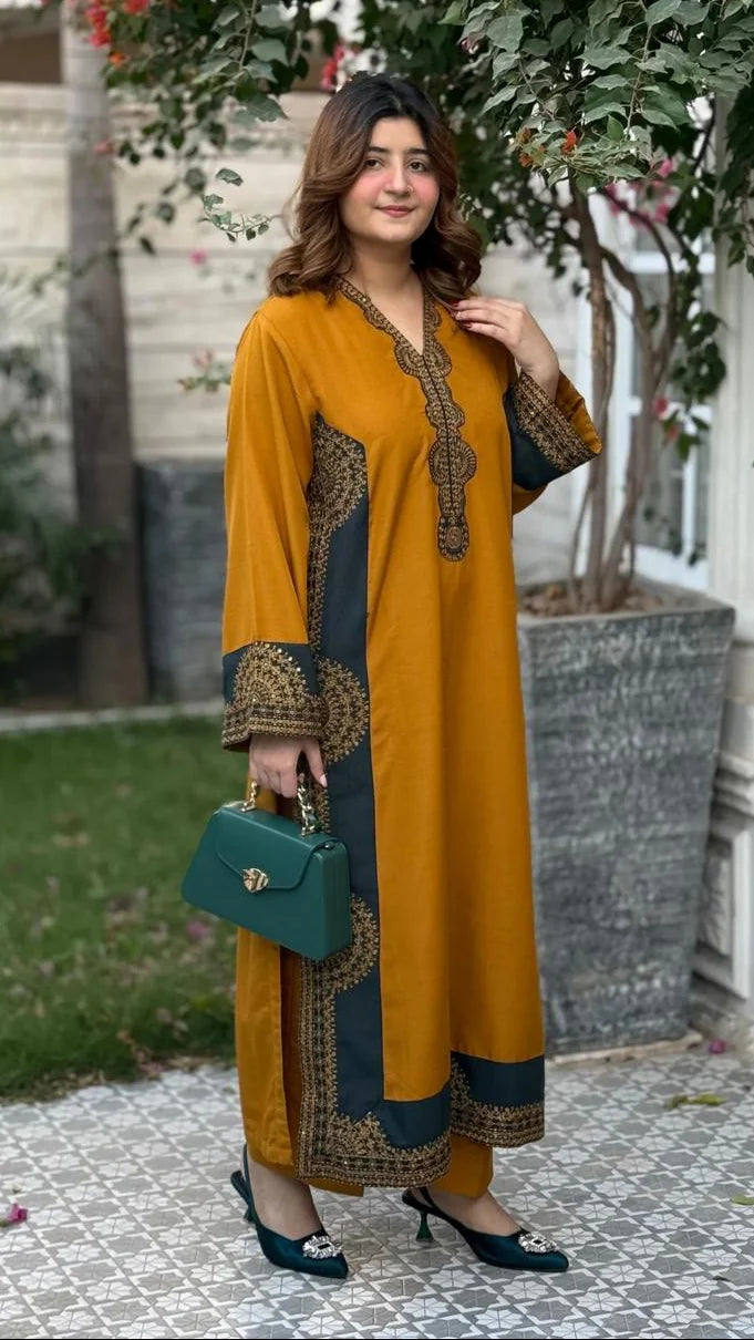 Naaz Embroidered Sequin Co-Ord Set