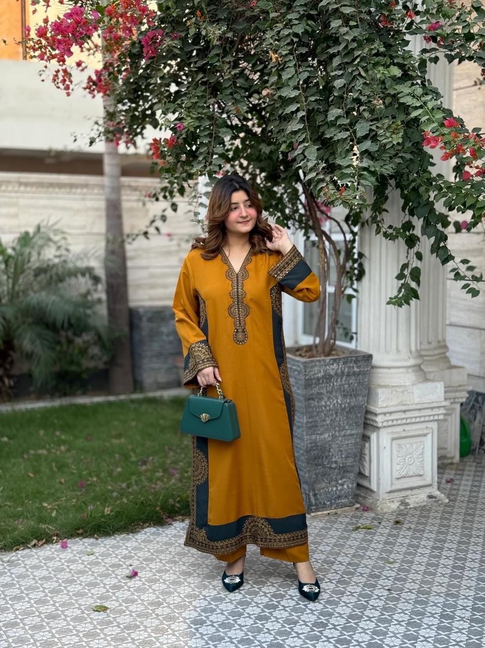 Naaz Embroidered Sequin Co-Ord Set