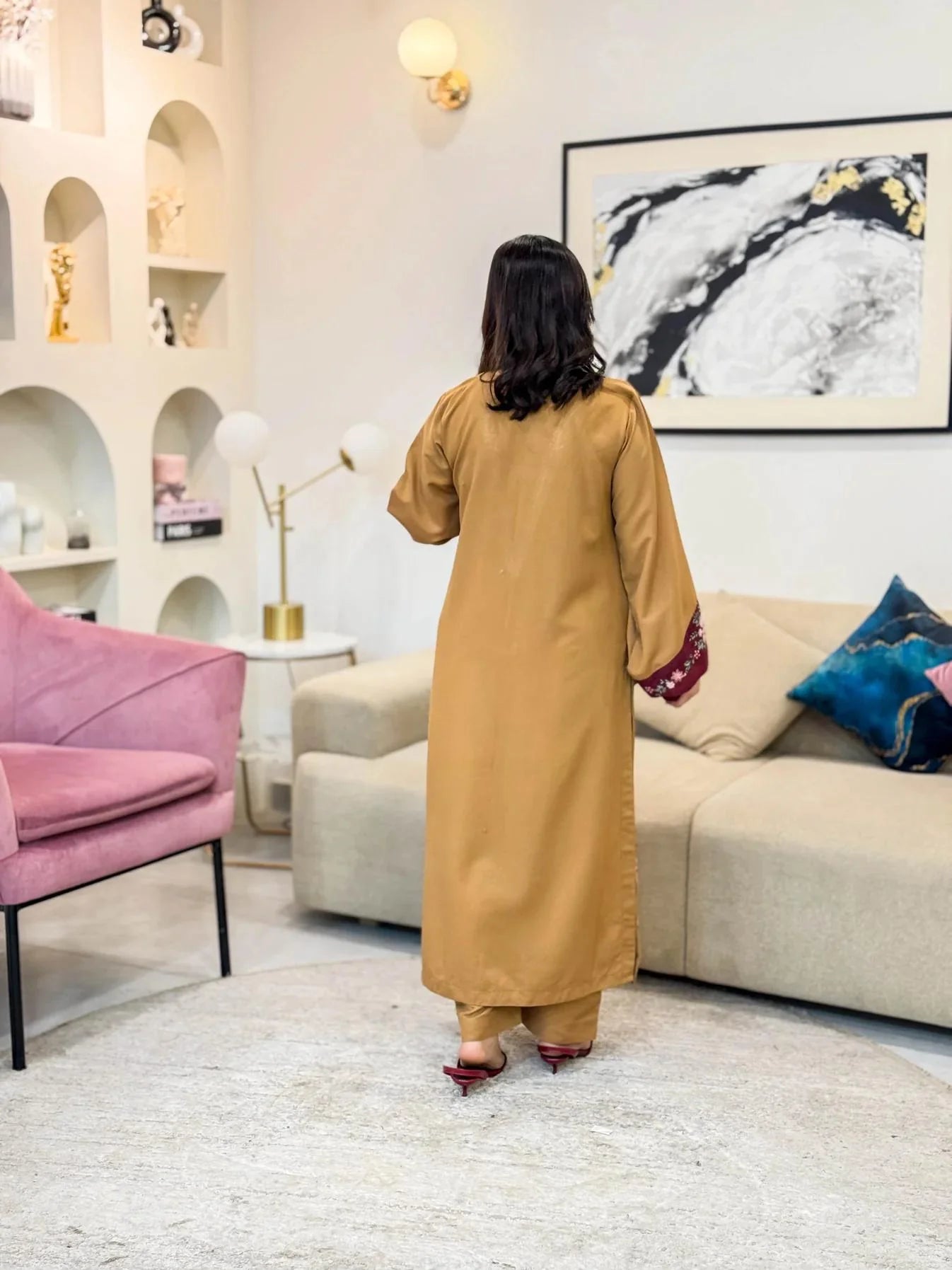 Eid Arisa Embroidered Co-Ord Set