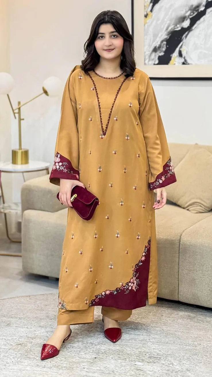 Eid Arisa Embroidered Co-Ord Set