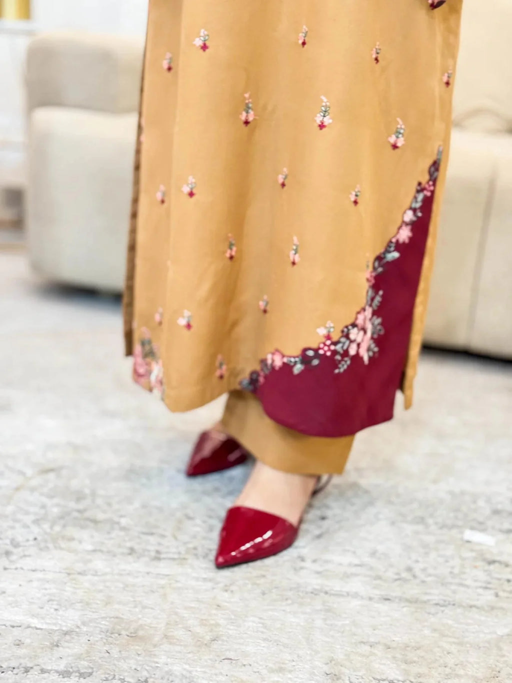 Eid Arisa Embroidered Co-Ord Set