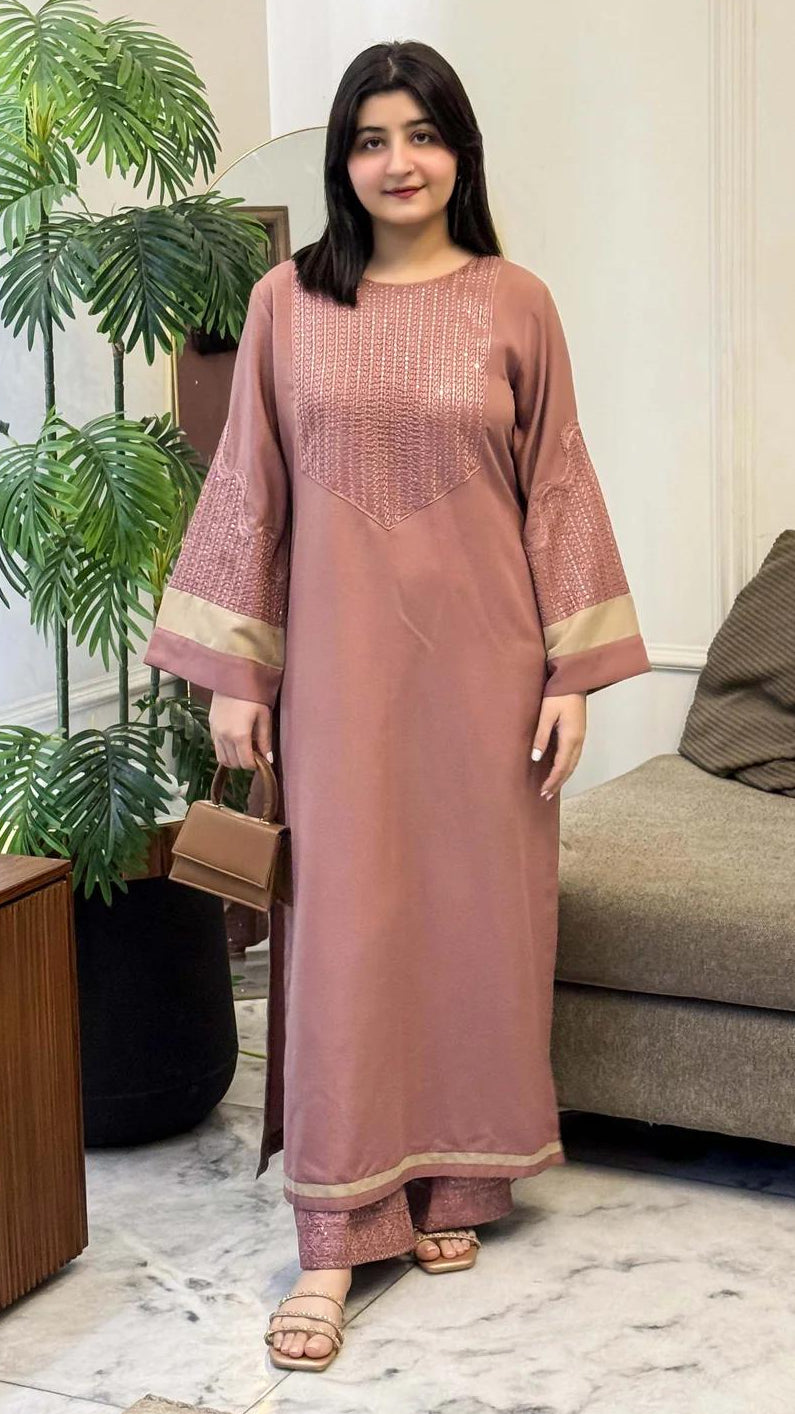 Suroor Embroidered Co-Ord Set Premium Arabic Lawn