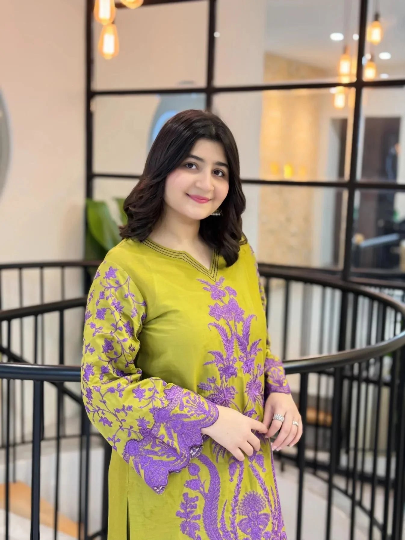 Fahmi Embroidered Co-Ord Set 2PC Luxury Eid Collection