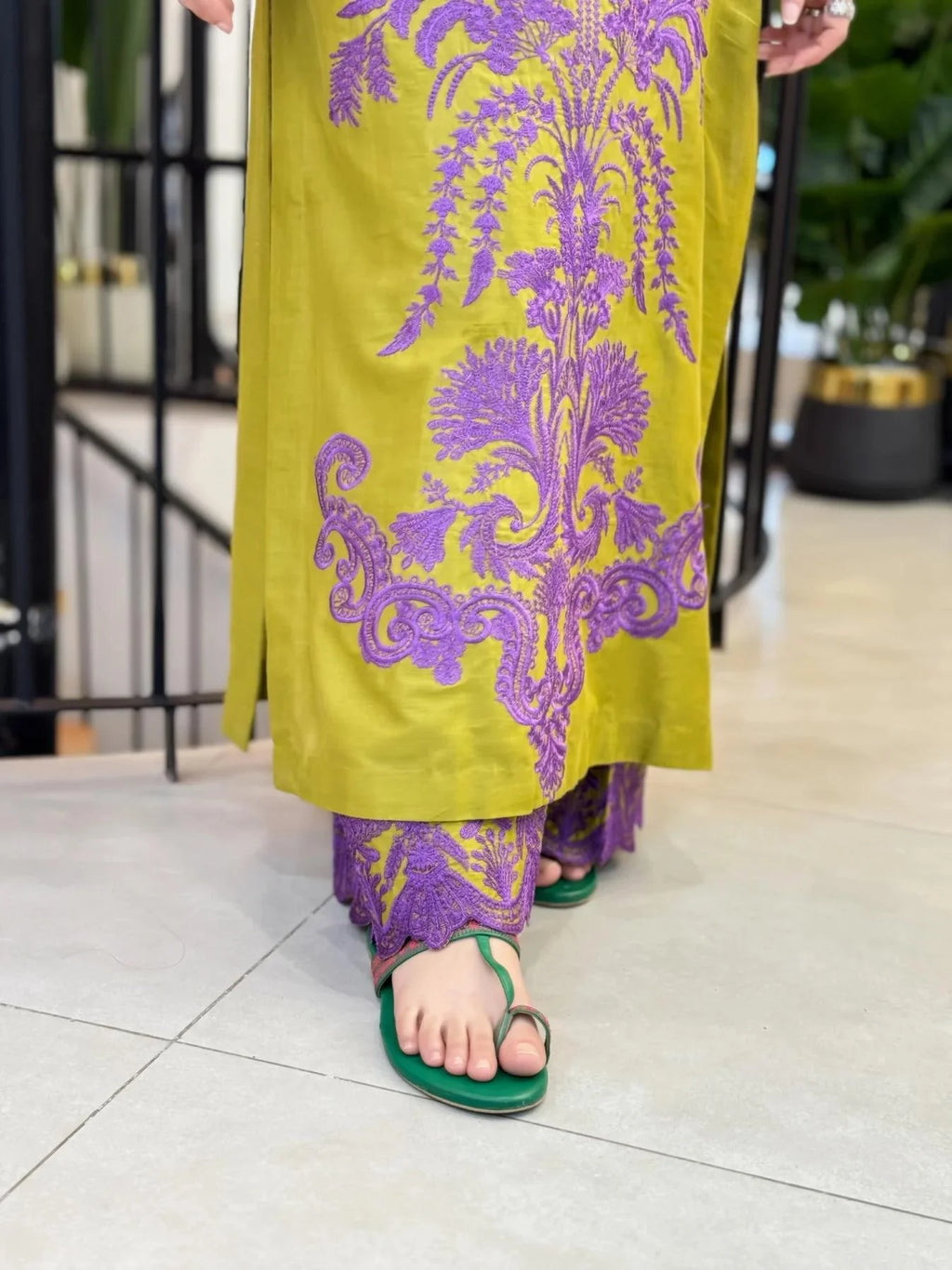 Fahmi Embroidered Co-Ord Set 2PC Luxury Eid Collection