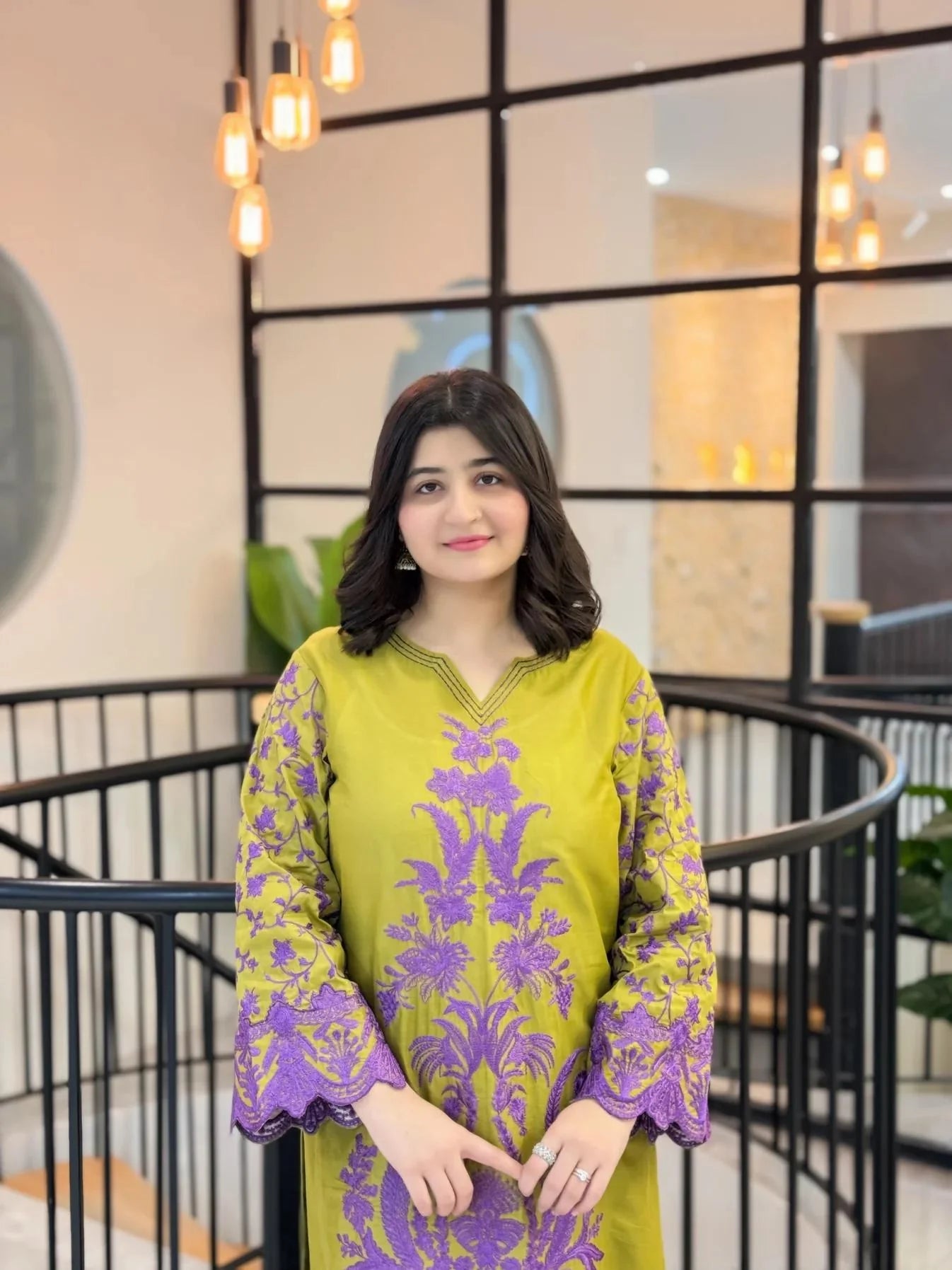 Fahmi Embroidered Co-Ord Set 2PC Luxury Eid Collection