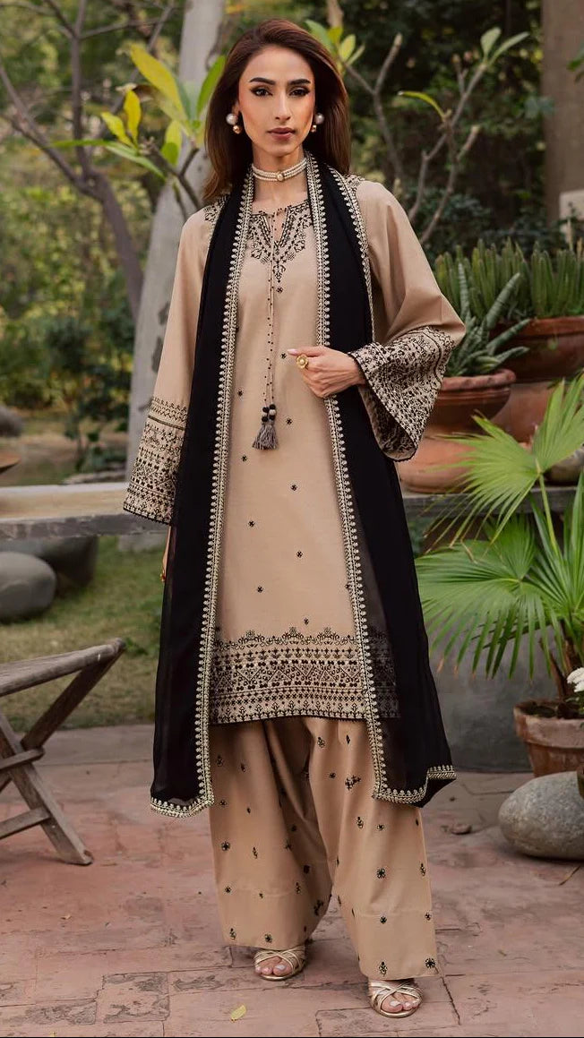 Armas Embroidered Farshi Shalwar 3PC Premium