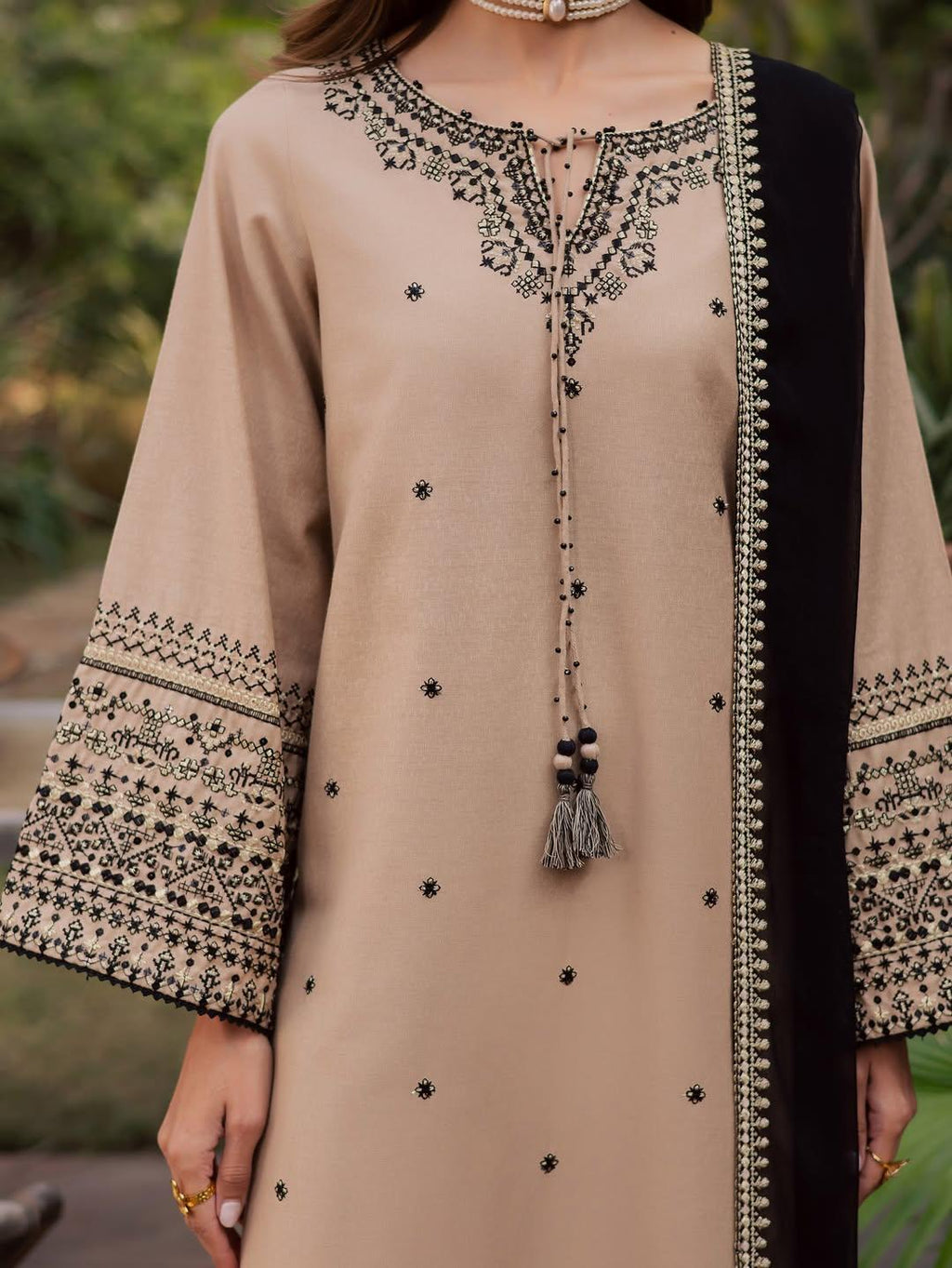 Armas Embroidered Farshi Shalwar 3PC Premium