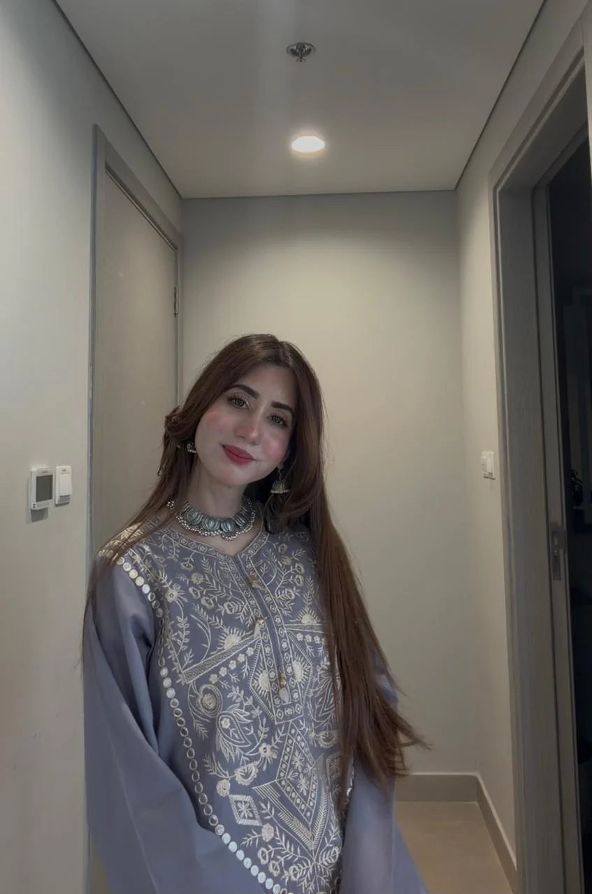 Daim Embroidered Co-Ord Set 2PC Luxury Eid Collection