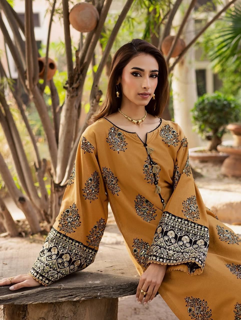 Sumbul Embroidered 2PC Premium Lawn