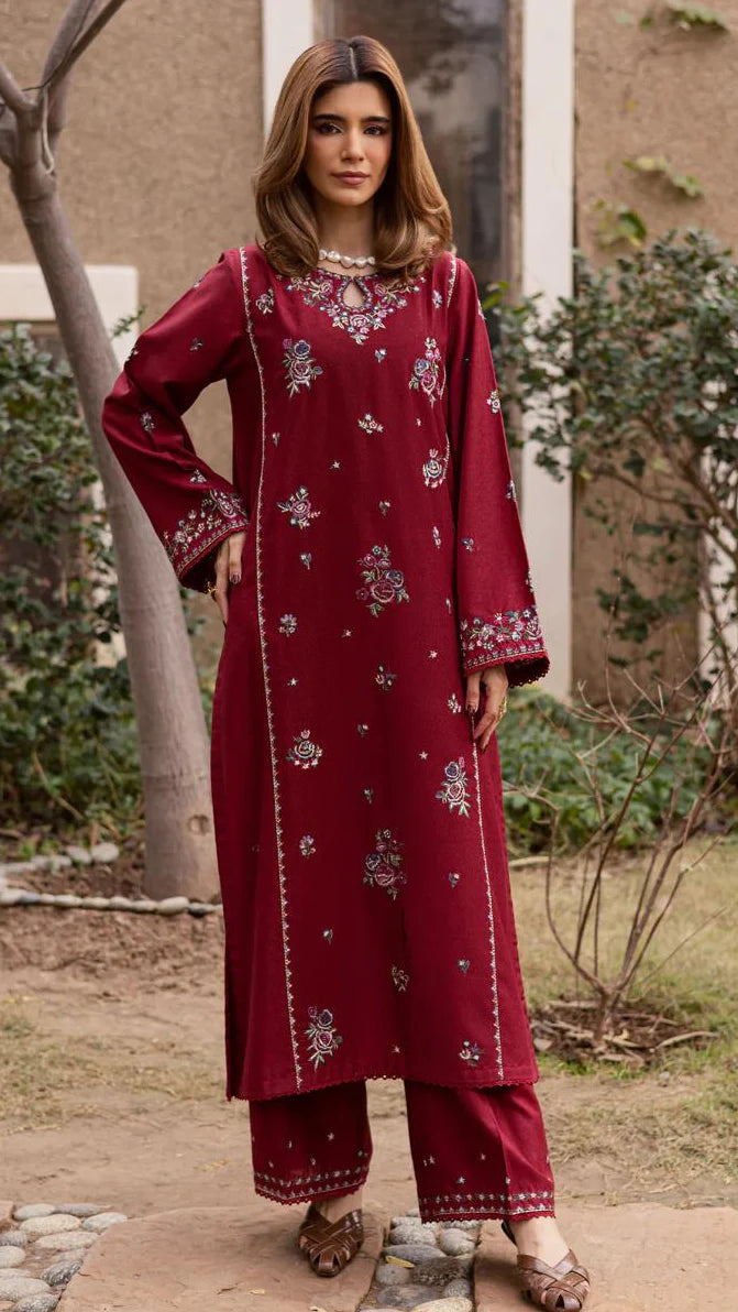 Habiba Fully Embroidered 2PC Premium Summer Set