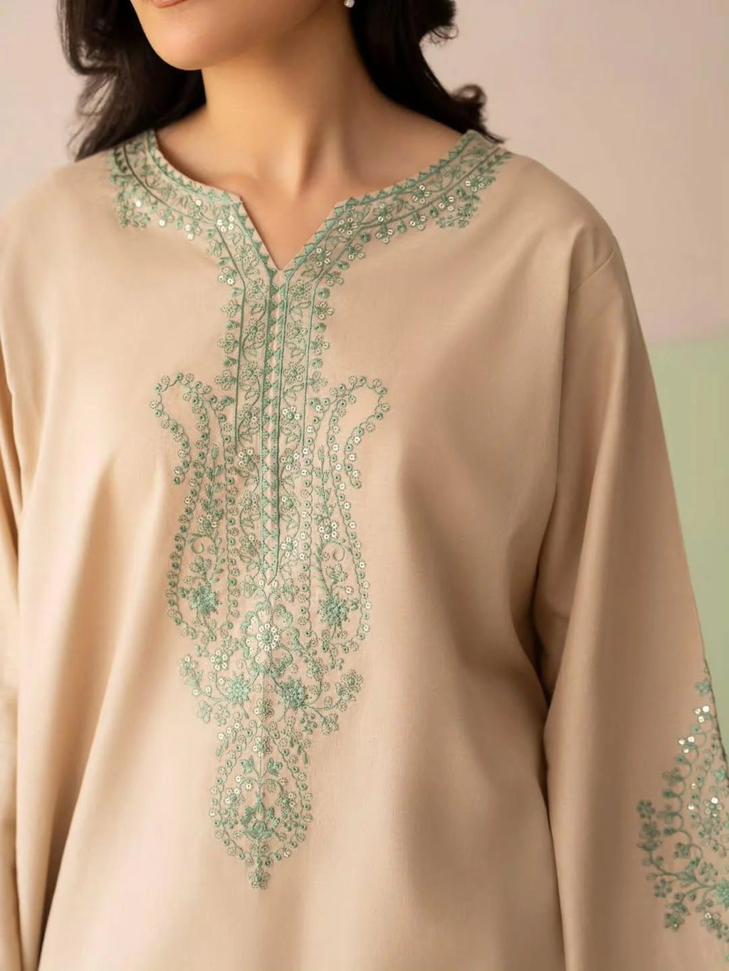 Inzi Embroidered 3PC